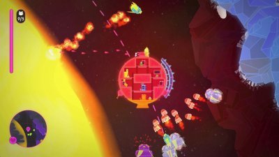 Lovers in a Dangerous Spacetime