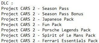 Project CARS 2 Project CARS 2