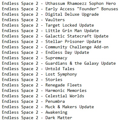 Endless Space 2 �������� Endless Space 2 ��������