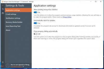Paragon Hard Disk Manager Advanced