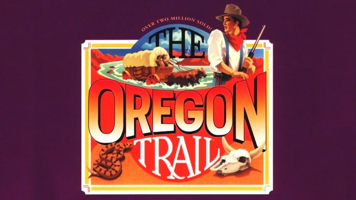 Oregon Trail Deluxe DOS front cover