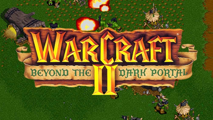 Warcraft II: Beyond the Dark Portal DOS front cover