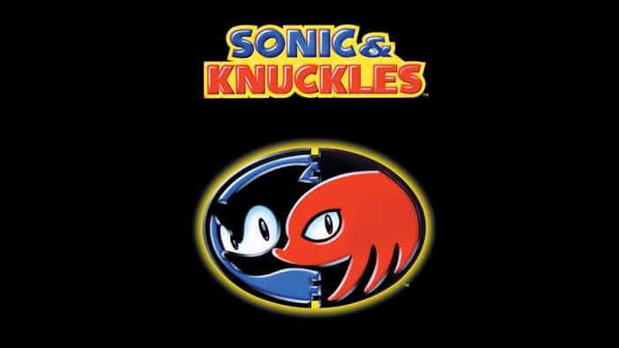 Sonic & Knuckles Sega Genesis front cover