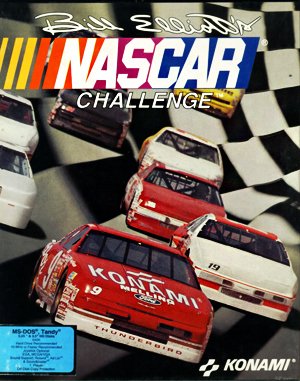 Bill Elliott’s NASCAR Challenge DOS front cover