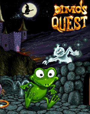 Dimo’s Quest DOS front cover