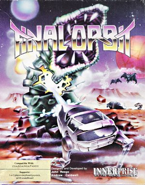 Final Orbit DOS front cover