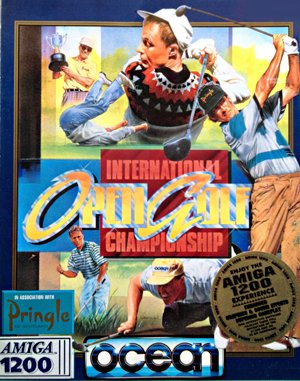 International Open Golf Championship DOS front cover