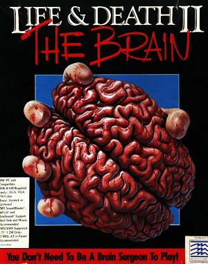 Life & Death 2 – The Brain DOS front cover