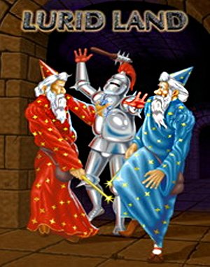 Lurid Land DOS front cover