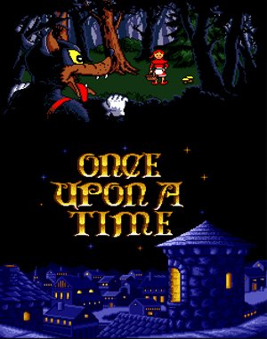 Once Upon A Time: Little Red Riding Hood DOS front cover
