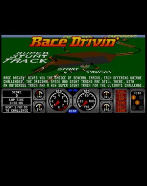Race Drivin’ DOS front cover