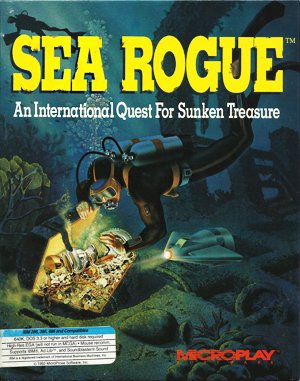 Sea Rogue DOS front cover