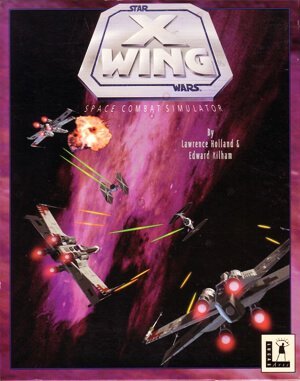 Star Wars X Wing DOS front cover