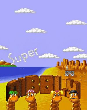 Super Nibbly DOS front cover