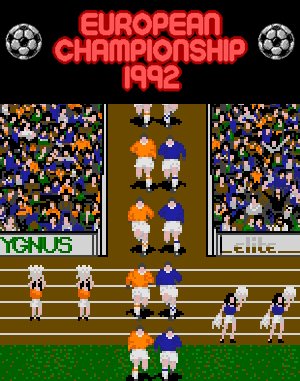 European Championship 1992 DOS front cover