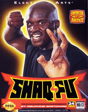 Shaq Fu GENESIS front cover