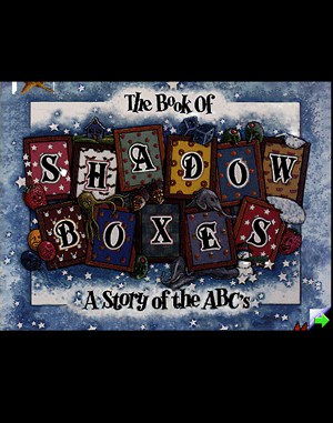 The Book of Shadowboxes Win3.1 front cover