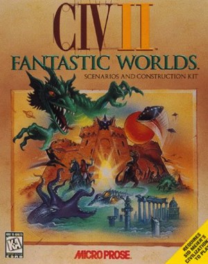 Civilization II: Fantastic Worlds WIN3.x front cover