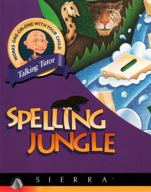 Spelling Jungle Win3.x front cover