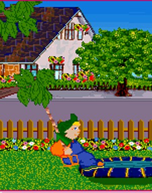 UpSide Town DOS front cover