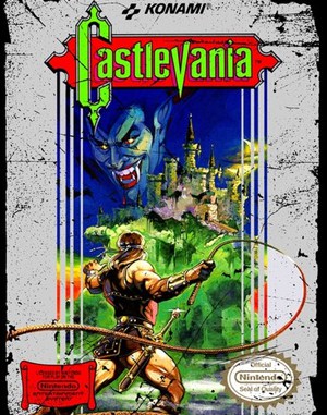 Castlevania NES front cover