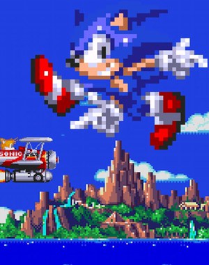 Cooler Sonic in Sonic 3 & Knuckles GENESIS front cover