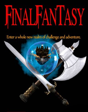 Final Fantasy NES front cover