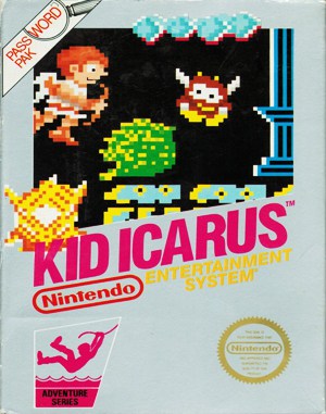 Kid Icarus NES front cover