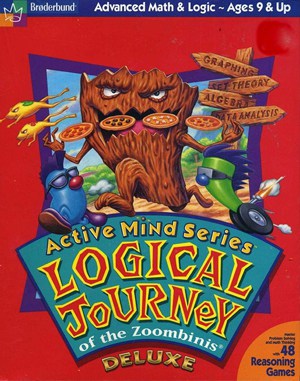 Logical Journey of the Zoombinis Win3.1 front cover