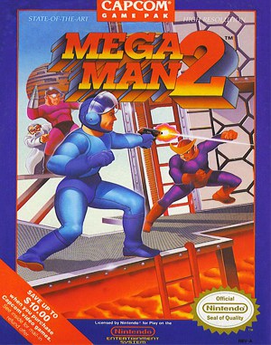 Mega Man 2 NES front cover