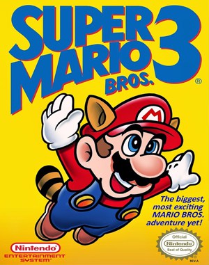 Super Mario Bros. 3 NES front cover