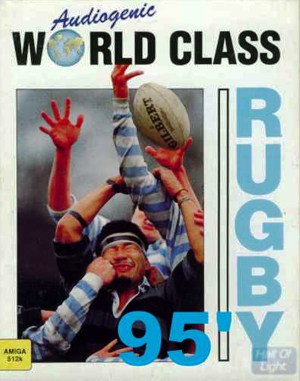 World Class Rugby '95 DOS front cover