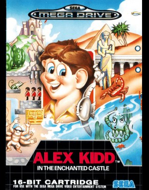 Alex Kidd in the Enchanted Castle GENESIS front cover