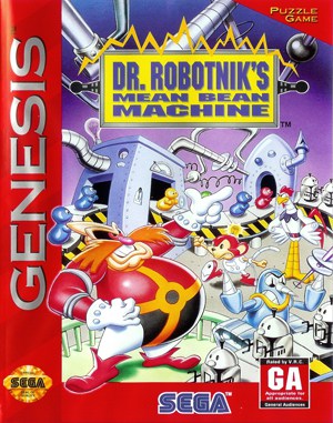 Dr. Robotnik's Mean Bean Machine GENESIS front cover