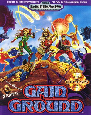 Gain Ground GENESIS front cover