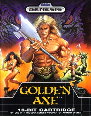 Golden Axe GENESIS front cover