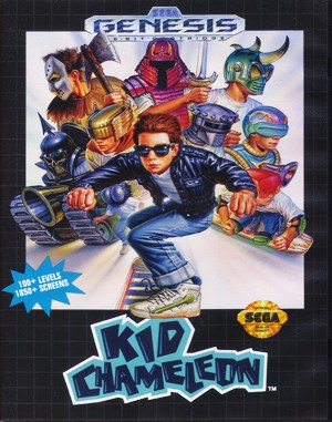 Kid Chameleon GENESIS front cover