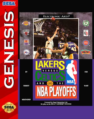 Lakers versus Celtics and the NBA Playoffs GENESIS front cover
