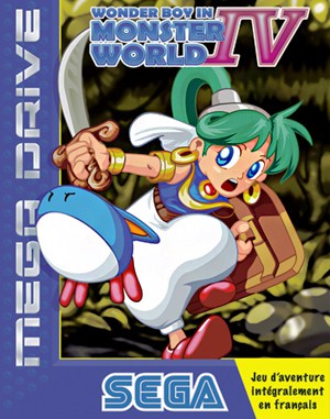 Monster World IV GENESIS front cover