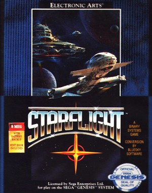 Starflight GENESIS front cover