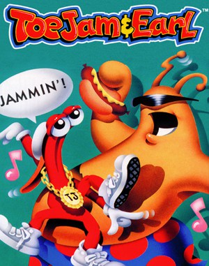 ToeJam & Earl GENESIS front cover