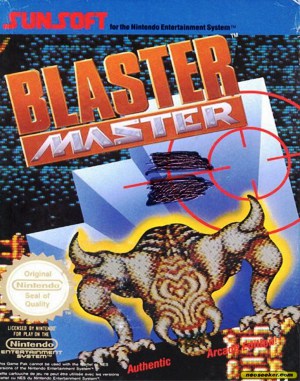 Blaster Master NES front cover