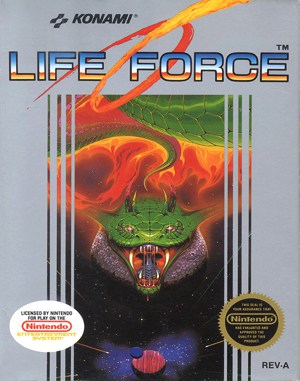 Life Force NES front cover