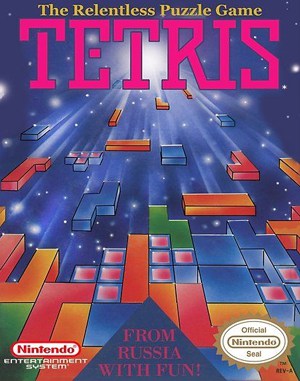 Tetris NES front cover