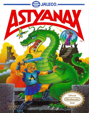 Astyanax NES front cover