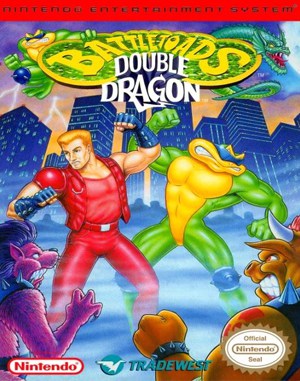 Battletoads & Double Dragon: The Ultimate Team NES front cover