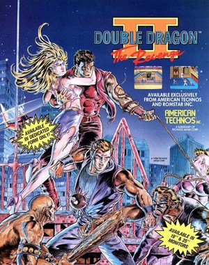 Double Dragon II: The Revenge NES front cover