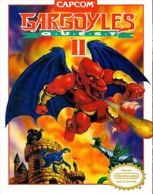 Gargoyle's Quest II NES front cover