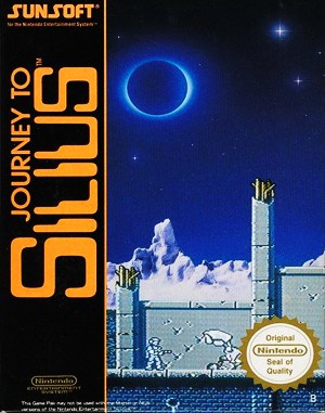 Journey to Silius NES front cover