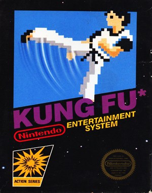 Kung-Fu Master NES front cover